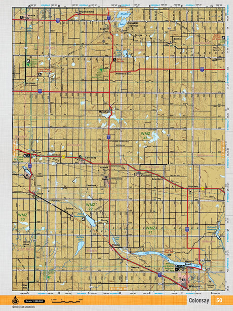 SKSK50 TOPO - Colonsay - TOPO Map