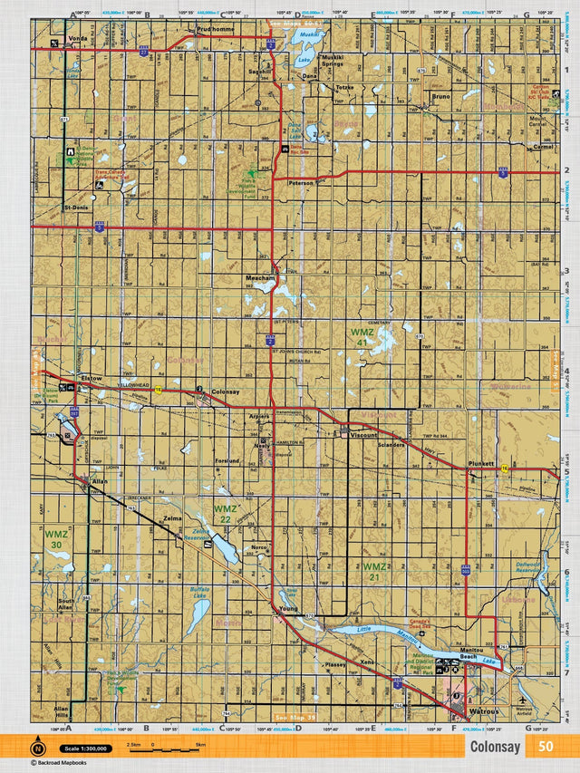SKSK50 TOPO Map - Colonsay - Backroad Maps