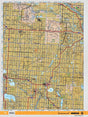 SKSK57 Wall Map - Wilkie - 