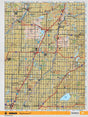 SKSK60 Wall Map - Rosthern - 