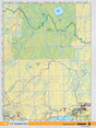 SKSK83 Wall Map - E.B. Campbell Dam - Backroad Maps