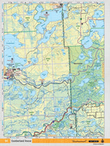 SKSK85 Wall Map - Cumberland House - Backroad Maps