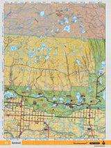 SKSK87 Wall Map - Goodsoil - Backroad Maps