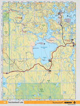 SKSK93 TOPO Map - Deschambault Lake - Backroad Maps