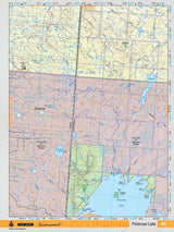 SKSK96 Wall Map - Primrose Lake - Backroad Maps