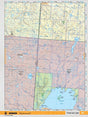 SKSK96 Wall Map - Primrose Lake - Backroad Maps