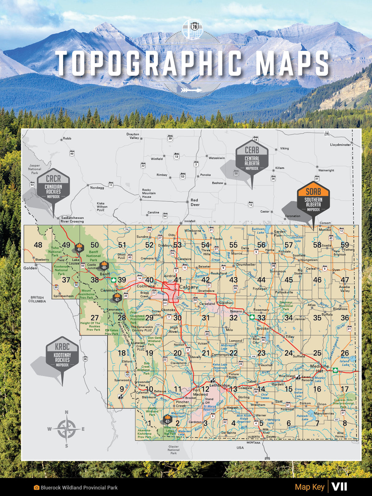 Southern Alberta Backroad Mapbook