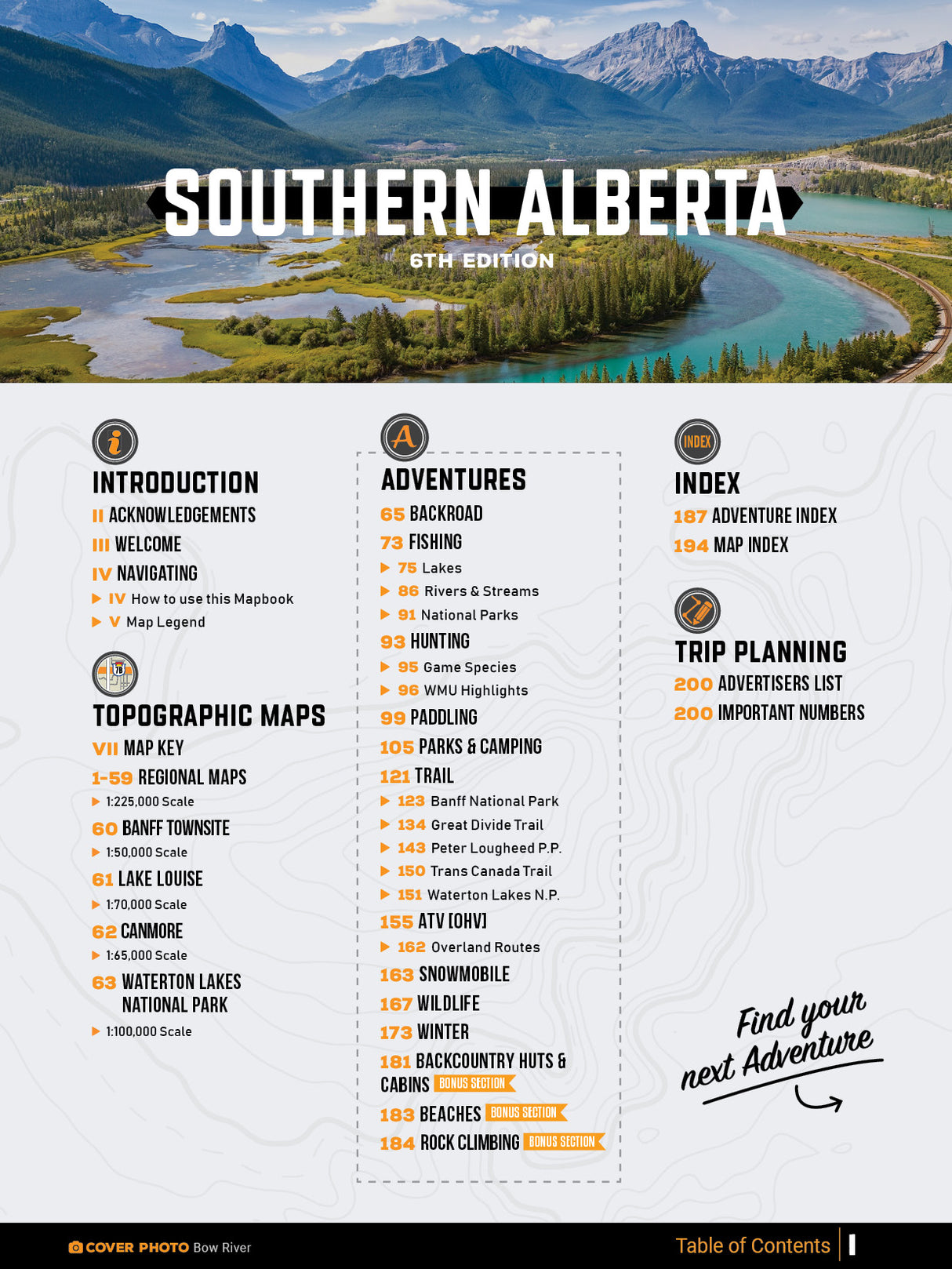 Southern Alberta Backroad Mapbook