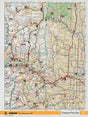 SOAB10 Wall Map - Crowsnest Pass East - Backroad Maps