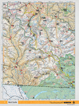 SOAB1 Wall Map -Castle Wildland Parlk - Backroad Maps