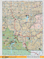 SOAB2 Wall Map - Waterton Lakes National Park - Backroad Maps