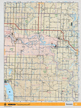 SOAB32 TOPO Map - Bassano - Backroad Maps