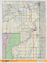 SOAB36 Wall Map - Empress - Backroad Maps