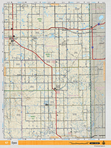 SOAB47 TOPO - Oyen - TOPO Map