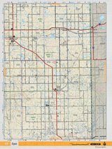 SOAB47 Wall Map - Oyen - Backroad Maps