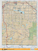 SOAB4 Wall Map - Raymond - Backroad Maps