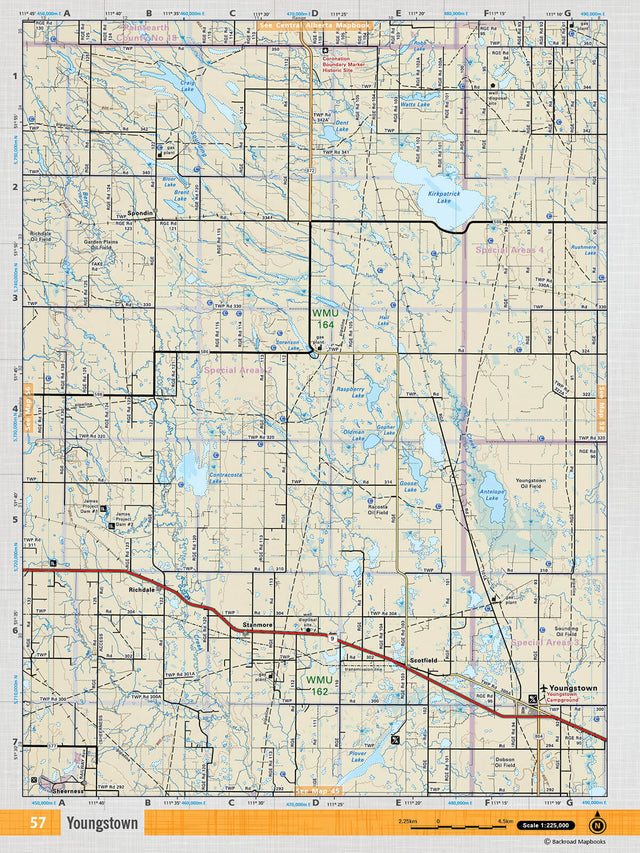 SOAB57 TOPO Map - Youngstown - Backroad Maps