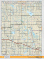 SOAB57 Wall Map - Youngstown - 