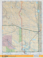 SOAB8 Wall Map - Wild Horse - Backroad Maps