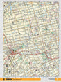 SOON18 Wall Map - Tillsonburg - Backroad Maps