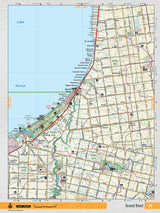 SOON24 Wall Map - Grand Bend - Backroad Maps