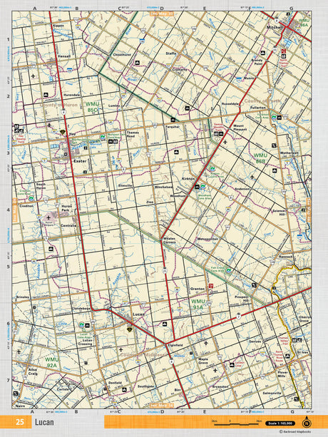 SOON25 TOPO Map - Lucan - Backroad Maps