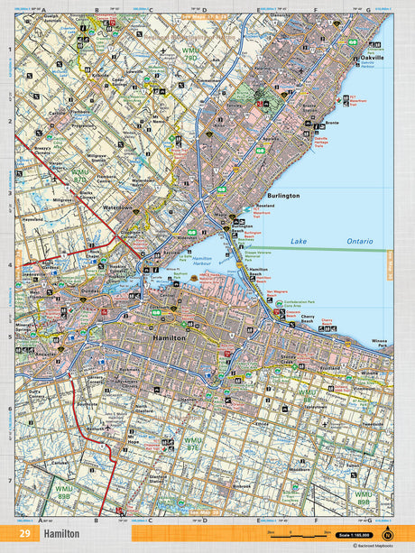 SOON29 TOPO Map - Hamilton - Backroad Maps