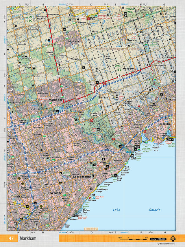 SOON47 Wall Map - Markham - 