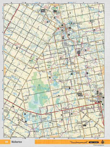 SOON49 TOPO Map - Walkerton - Backroad Maps