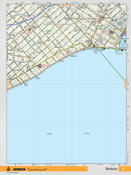SOON4 TOPO Map - Blenheim - Backroad Maps