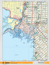 SOON6 Wall Map - Wallaceburg - Backroad Maps