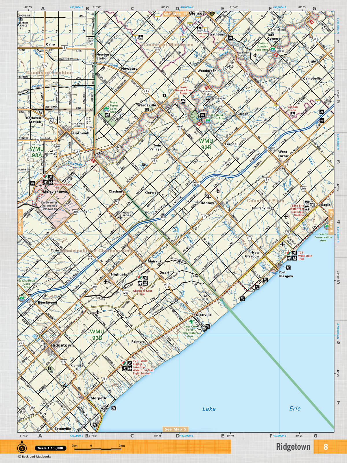 SOON8 TOPO - Ridgetown - TOPO Map