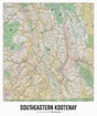 Southeastern Kootenay, BC - Wall Map - Backroad Maps