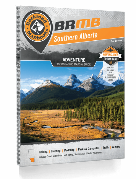 Southern Alberta Backroad Mapbook - Backroad Maps