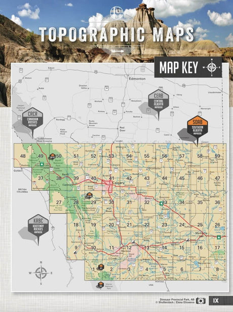 Southern Alberta Backroad Mapbook - Backroad Maps