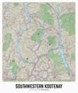 Southwestern Kootenay, BC - Wall Map - Backroad Maps