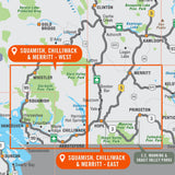 Squamish, Chilliwack & Merritt BC - Recreation Map - Backroad Maps