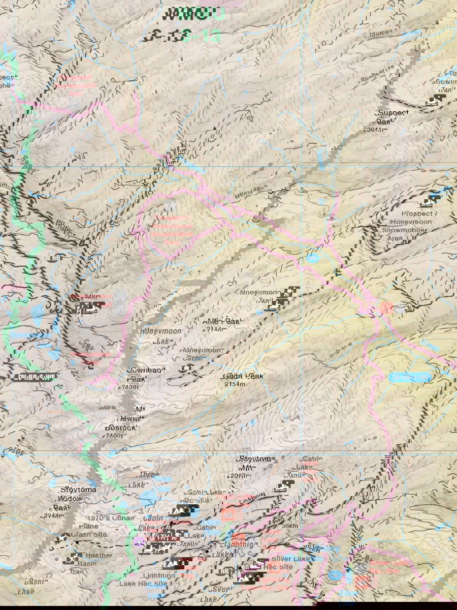 Squamish, Chilliwack & Merritt BC - Recreation Map - Backroad Maps