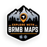 BRMB Maps Bumper Sticker