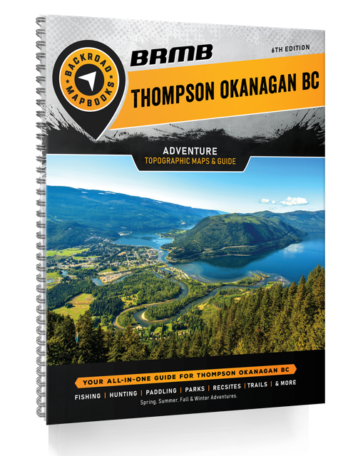 Thompson Okanagan BC - Recreation Map & Mapbook Bundle