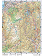 TOBC10 Wall Map - Beaverdell - Backroad Maps