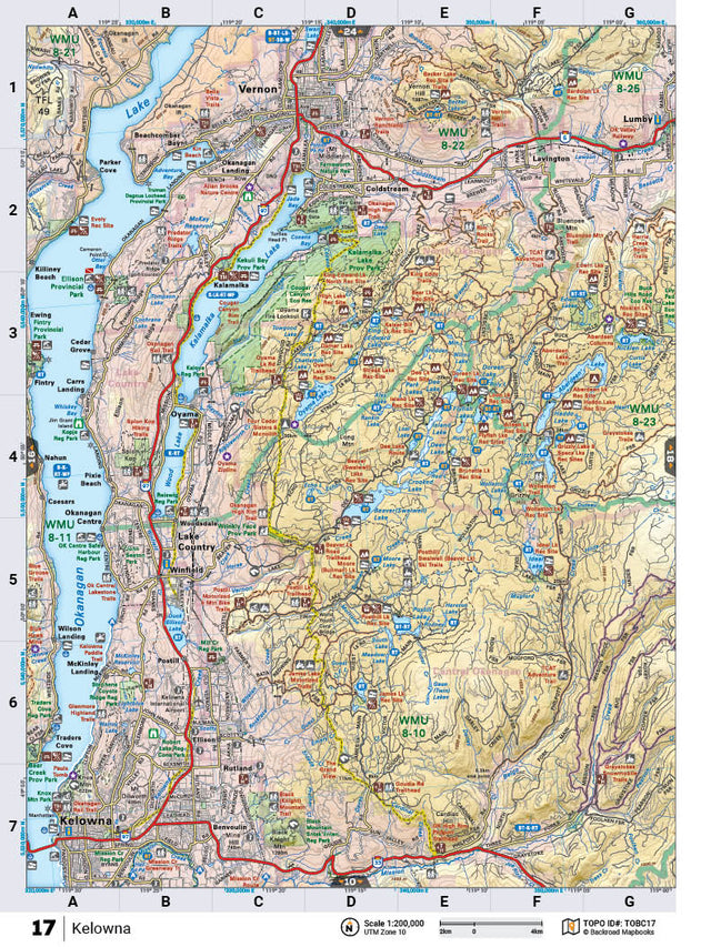 TOBC17 TOPO Map - Kelowna - 