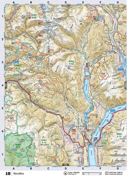 TOBC19 TOPO Map - Needles - 