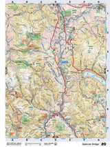 TOBC20 Wall Map - Spences Bridge - Backroad Maps