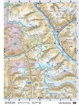 TOBC36 Wall Map - Lake Revelstoke - Backroad Maps