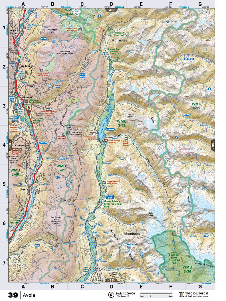 TOBC39 TOPO Map - Avola - 