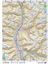 TOBC40 Wall Map - Mica Creek - Backroad Maps