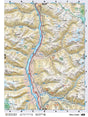 TOBC40 Wall Map - Mica Creek - Backroad Maps