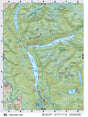TOBC41 Wall Map - Clearwater Lake - Backroad Maps