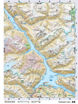 TOBC44 Wall Map - Kinbasket Lake - Backroad Maps